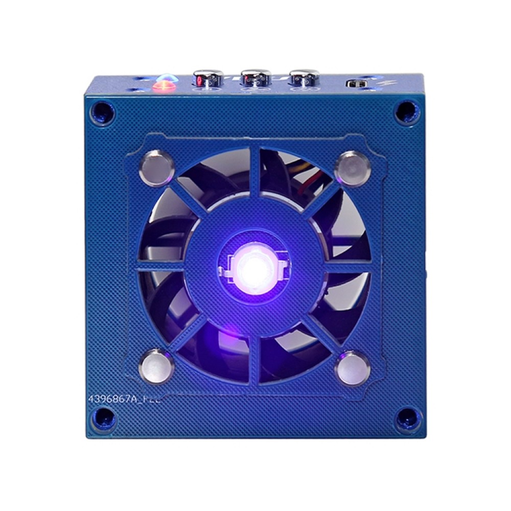 Mijing FS-11 jahutus + UV-kõvastumine + suitsueemaldus kärgstruktuuri kiirgav ventilaator (must)