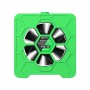 Mijing FS-11 Refroidissement + Durcissement UV + Ventilateur rayonnant en nid d'abeille d'extraction de fumée (Vert)