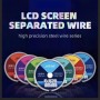 Drut diamentowy z zakrzywioną separacją ekranu LCD o wymiarach 0,028 mm x 100 m