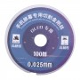 Filo diamantato per separazione schermo LCD OLED da 0,025 mm x 100 m