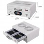 TBK 605 100 W Mini-UV-Härtungslampenbox, 48 LEDs, Bildschirm mit gebogener Oberfläche, UV-Härtungsbox, UK-Stecker