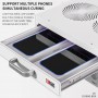TBK 605 100 W Mini-UV-Härtungslampenbox, 48 LEDs, Bildschirm mit gebogener Oberfläche, UV-Härtungsbox, UK-Stecker