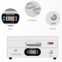 TBK 605 100 W Mini-UV-Härtungslampenbox, 48 LEDs, Bildschirm mit gebogener Oberfläche, UV-Härtungsbox, UK-Stecker