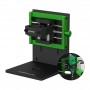 Luowei LW-305 Dual Axis Multifunctional Screen IC och kamera Yttre järnring slipplattform