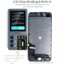 Pour iPhone 6 - 14 Pro Max 5 en 1 Qianli iCopy Plus 2.2 Ensemble de programmeur de détection de réparation, prise : US