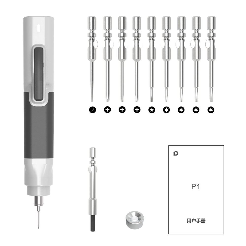 Ensemble combiné de tournevis électrique sans balais XiaoDong P1