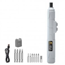 12 ცალი /Set Pen-Type Micro Precision Electric Screwdriver Set Mini Mobile Phone Watch Screwdriver 