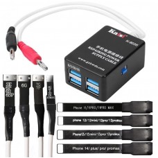 Cable de arranque de activación de fuente de alimentación Kaisi K-9035 para iPhone 6 a 14 Pro Max 