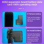 Scheda di espansione per la riparazione dei dati della batteria i2C KC02 che modifica l'efficienza della batteria per iPhone 11-15 Pro Max