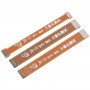 Dla iPhone 11 Pro Max 3 sztuki/zestaw Flex Cable testowy przedłużacza tylnej kamery