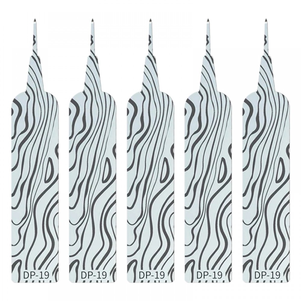 5pcs Mijing DP-19 Forged Blade