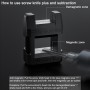 Специальный лоток для хранения винтов с винтом для мобильного телефона Qianli Magnetic Design