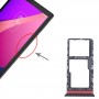 Para Alcatel 1T 10 pulgadas 2020 8091 Bandeja de tarjeta SIM + Bandeja de tarjeta Micro SD (Negro)