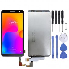 За Alcatel 1B 2022 5031 5031D 5031G LCD екран с дигитайзер Пълен монтаж 