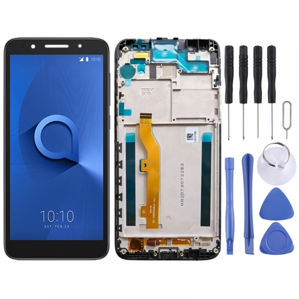 Para Alcatel 1X 2018 5059 5059D Pantalla LCD Digitalizador Asamblea completa con marco