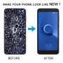 Para Alcatel 1X 2018 5059 5059D Pantalla LCD Digitalizador Asamblea completa con marco