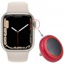 Watch Crown Nut Replacement For Apple Watch Series 7 (LTE) (Red)