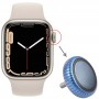 Sostituzione del dado della corona dell'orologio per Apple Watch Series 7 (GPS) (blu)