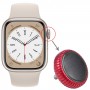 Watch Crown Nut Replacement For Apple Watch Series 8 (GPS) (Red)