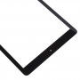 Für iPad 6 / Air 2 Frontscheibe, äußere Glaslinse mit optisch klarem OCA-Kleber (schwarz)