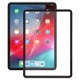 Pro iPad Pro 11 2018 2020 Vnější skleněná čočka přední obrazovky s opticky čirým lepidlem OCA (černá)