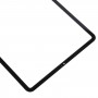 Pro iPad Pro 11 2018 2020 Vnější skleněná čočka přední obrazovky s opticky čirým lepidlem OCA (černá)