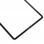 Pro iPad Pro 11 2018 2020 Vnější skleněná čočka přední obrazovky s opticky čirým lepidlem OCA (černá)