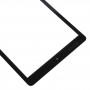 Pro iPad Pro 9.7 přední obrazovka vnější skleněná čočka s opticky čirým lepidlem OCA (černá)