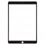 För iPad Pro 10.5 Framskärm yttre glaslins med OCA optiskt genomskinligt lim (svart)