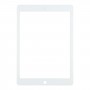 Для iPad 9.7 Внешняя стеклянная линза переднего экрана с оптически прозрачным клеем OCA (белая)