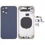 iPhone 11用iP15 Proの外観を模倣したバックカバー(ブルー)