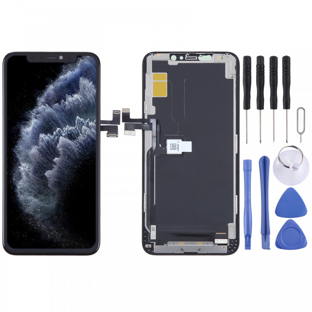 Écran LCD OLED souple pour iPhone 11 Pro Max avec assemblage complet de numériseur