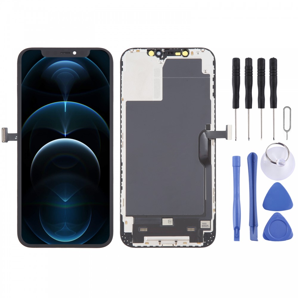 Para iPhone 12 Pro Max ZY incell HD 1:1 Pantalla LCD con ensamblaje completo del digitalizador