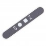 För iPhone 13/13 mini US Edition 5G Signalantennglasplatta (Starlight)