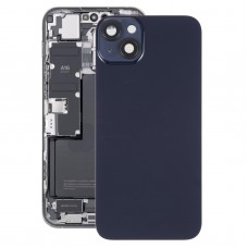 Szklana tylna pokrywa baterii z uchwytem do iPhone'a 14 (czarna)