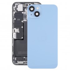 iPhone 14 玻璃电池后盖（带支架）（蓝色） 