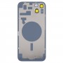 Szklana tylna pokrywa baterii z uchwytem do iPhone'a 14 (fioletowa)