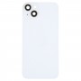Skleněný zadní kryt baterie s držákem pro iPhone 14 (bílý)