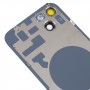 Skleněný zadní kryt baterie s držákem pro iPhone 14 Plus (modrý)