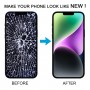עבור iPhone 14 Hard GX OLED מסך LCD עם Digitizer מלא הרכבה