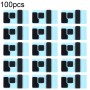 100/Sada LCD černá samolepka pro iPhone 14 / 14 Plus