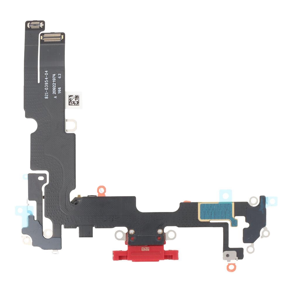 För iPhone 14 Plus original laddningsport Flexkabel (röd)