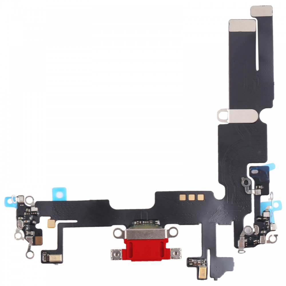 Cavo flessibile per porta di ricarica per iPhone 14 Plus (rosso)