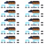 10 סטים רמקול צלצול זמזם רשת חסינת אבק לאייפון 14 Pro Max (כסף)