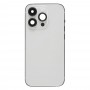 Per iPhone 14 Pro Max Cover posteriore batteria con cavo flessibile di alimentazione + volume + modulo di ricarica wireless, versione: versione cinese (argento)