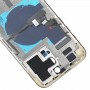 Pro iPhone 14 Pro Max Zadní kryt baterie s napájením + kabel Volume Flex + bezdrátový nabíjecí modul, verze: verze USA (zlatá)
