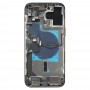 Для iPhone 14 Pro Max задняя крышка аккумулятора в сборе, версия: версия для США (черная)