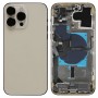 Per il gruppo cover posteriore della batteria di iPhone 14 Pro Max, versione: versione cinese (oro)