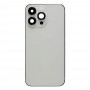 Per iPhone 14 Pro Max Cover posteriore batteria con tasti laterali e vassoio scheda, Versione:Versione cinese (Argento)