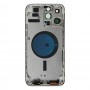 Per iPhone 14 Pro Max Cover posteriore batteria con tasti laterali e vassoio scheda, Versione:Versione cinese (Argento)